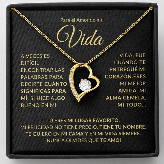 Para El Amor de Mi Vida - Forever Love Necklace